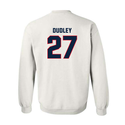 UConn - Football Legends : Terris Dudley - Classic Shersey Crewneck Sweatshirt-1