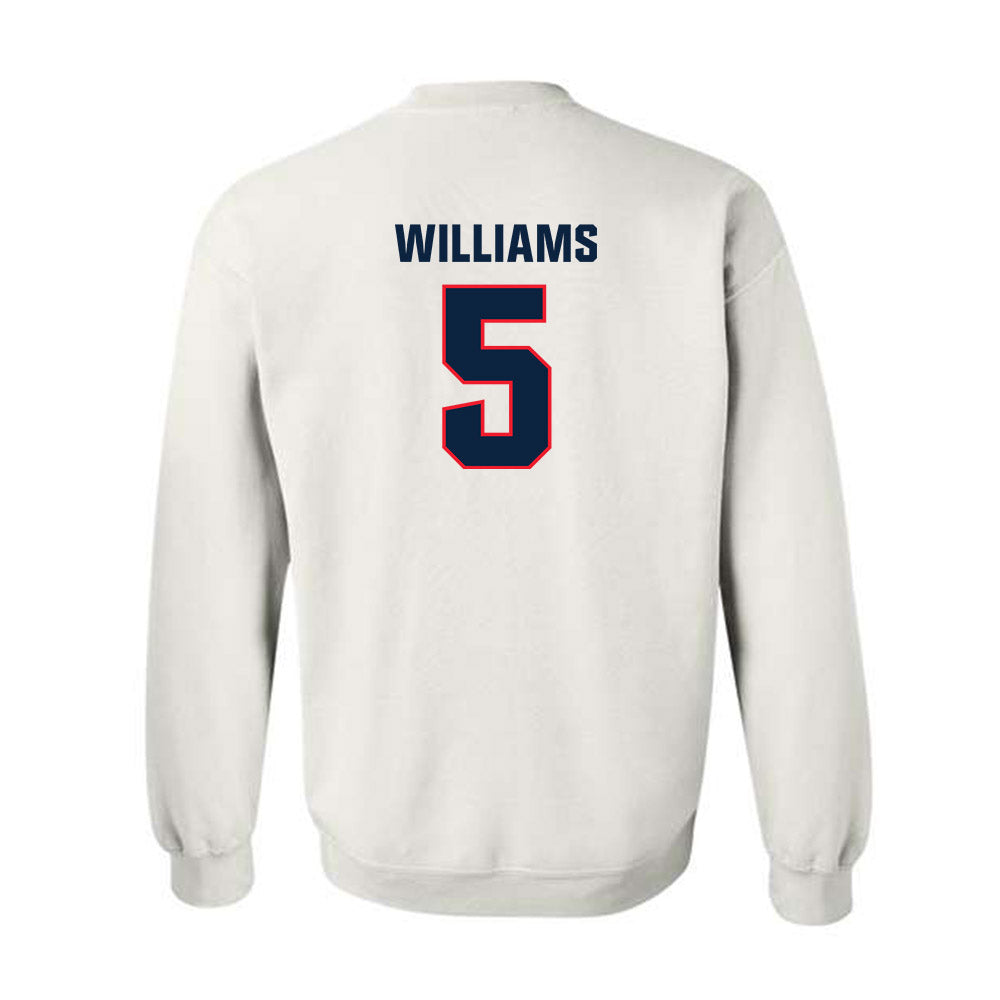 UConn - NCAA Football : Rickey Williams - Classic Shersey Crewneck Sweatshirt-1