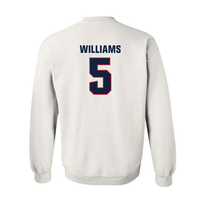 UConn - NCAA Football : Rickey Williams - Classic Shersey Crewneck Sweatshirt-1