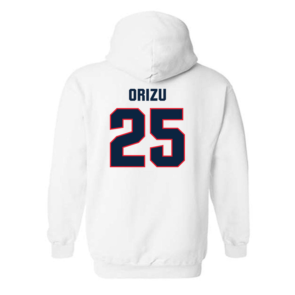 UConn - NCAA Football : Odera Orizu - Classic Shersey Hooded Sweatshirt-1