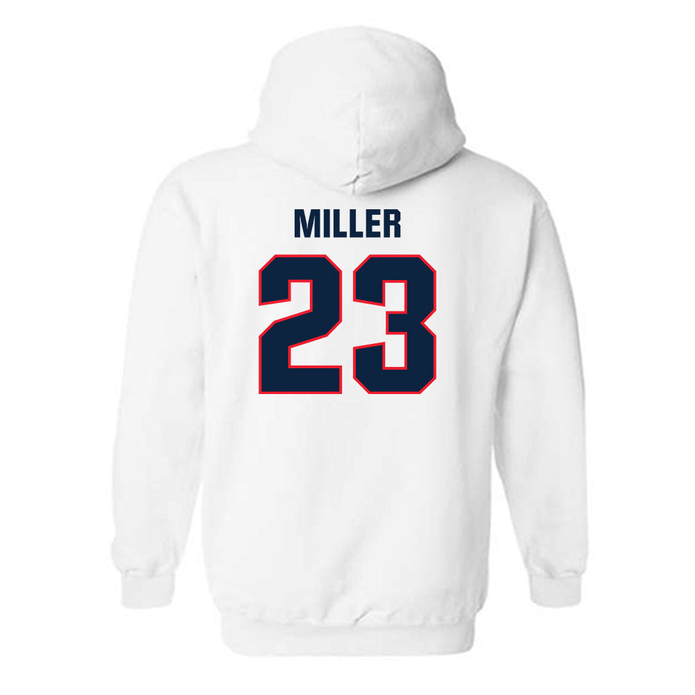 UConn - NCAA Football : Stephen Miller - Classic Shersey Hooded Sweatshirt-1