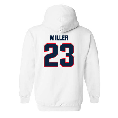 UConn - NCAA Football : Stephen Miller - Classic Shersey Hooded Sweatshirt-1
