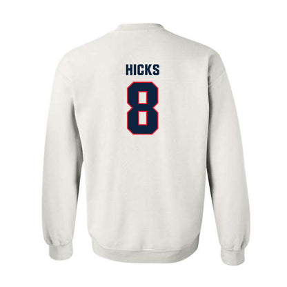 UConn - NCAA Football : Kylish Hicks - Classic Shersey Crewneck Sweatshirt-1