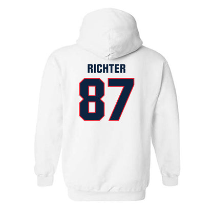 UConn - NCAA Football : Clemens Richter - Classic Shersey Hooded Sweatshirt-1