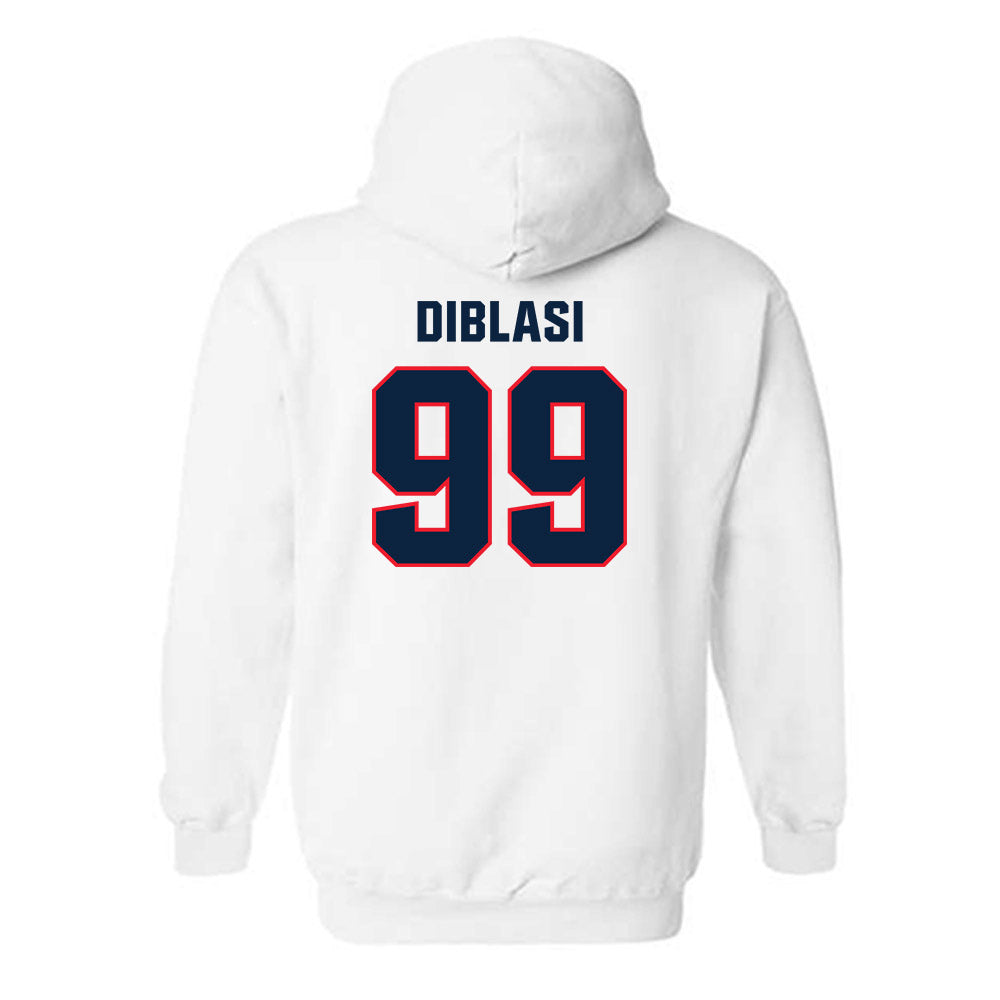UConn - NCAA Women's Soccer : Elizabeth DiBlasi - Classic Shersey Hooded Sweatshirt-1