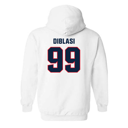 UConn - NCAA Women's Soccer : Elizabeth DiBlasi - Classic Shersey Hooded Sweatshirt-1