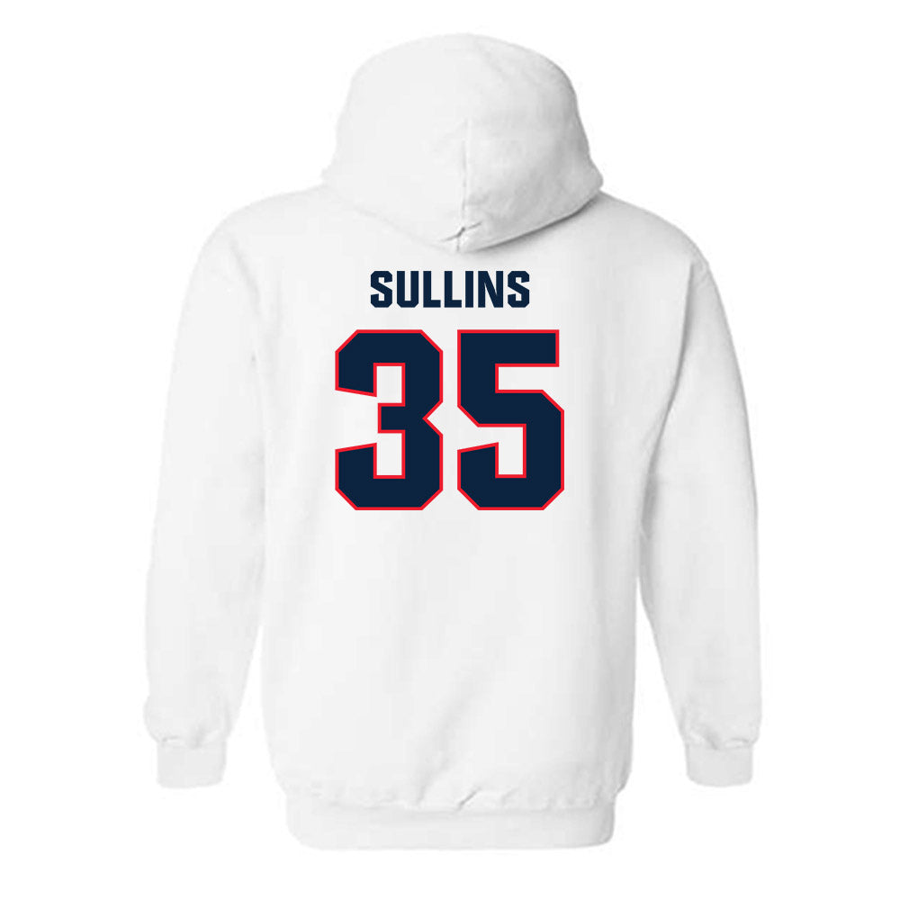 UConn - NCAA Football : Spencer Sullins - Classic Shersey Hooded Sweatshirt-1