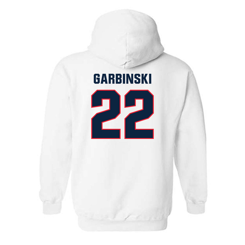 UConn - NCAA Baseball : Garret Garbinski - Classic Shersey Hooded Sweatshirt-1