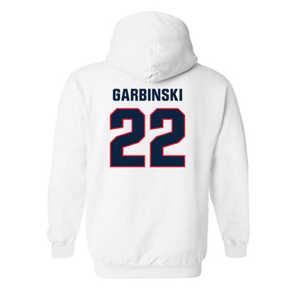UConn - NCAA Baseball : Garret Garbinski - Classic Shersey Hooded Sweatshirt-1