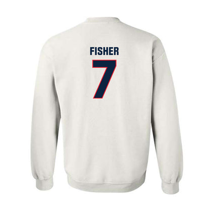 UConn - NCAA Women's Basketball : Kelis Fisher - Classic Shersey Crewneck Sweatshirt-1