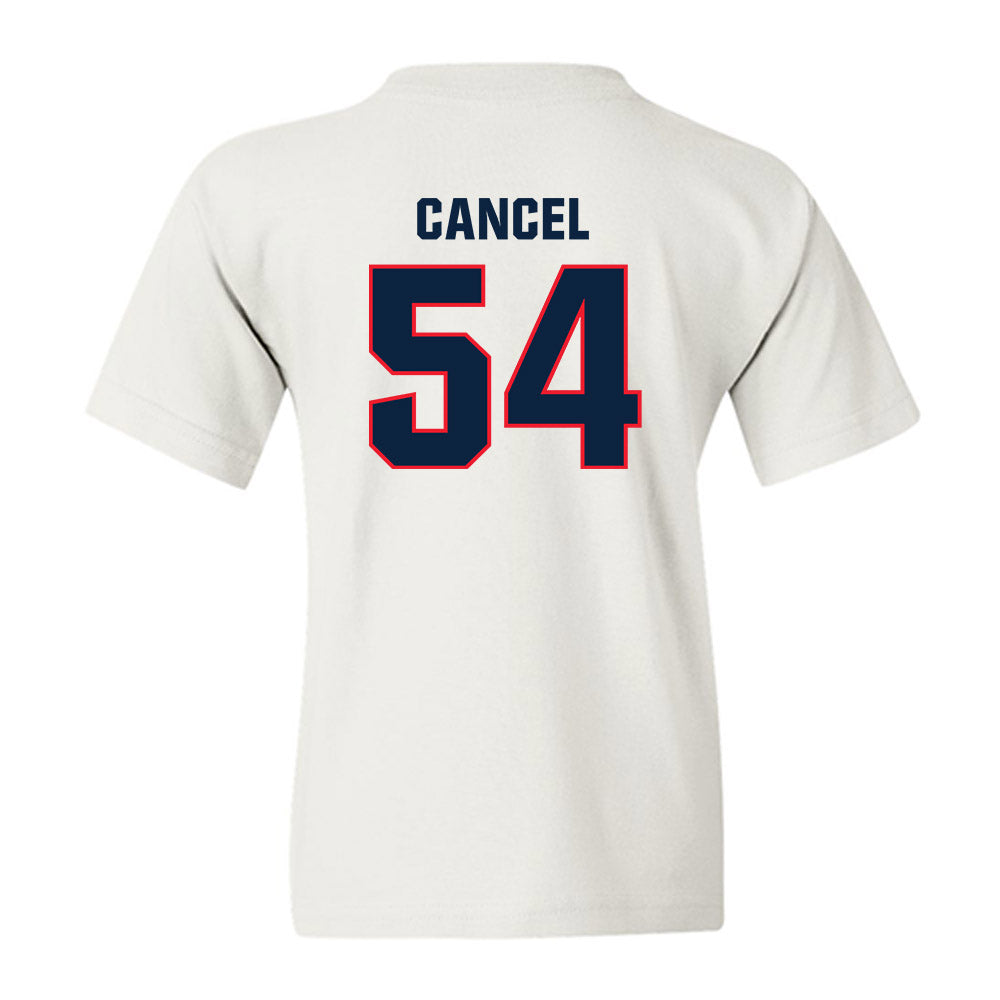 UConn - NCAA Baseball : Chris Cancel - Classic Shersey Youth T-Shirt-1