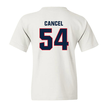 UConn - NCAA Baseball : Chris Cancel - Classic Shersey Youth T-Shirt-1