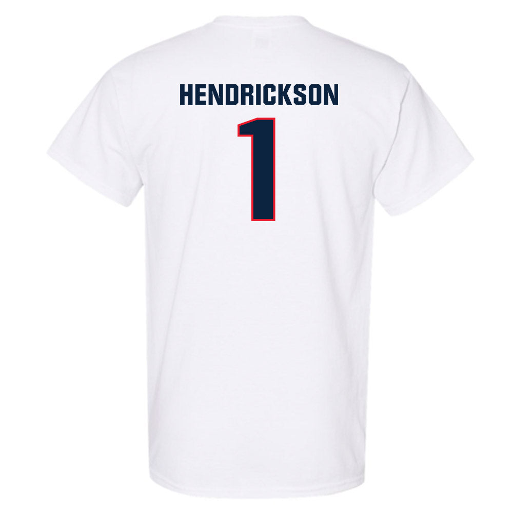 UConn - NCAA Men's Ice Hockey : Kam Hendrickson - Classic Shersey T-Shirt-1