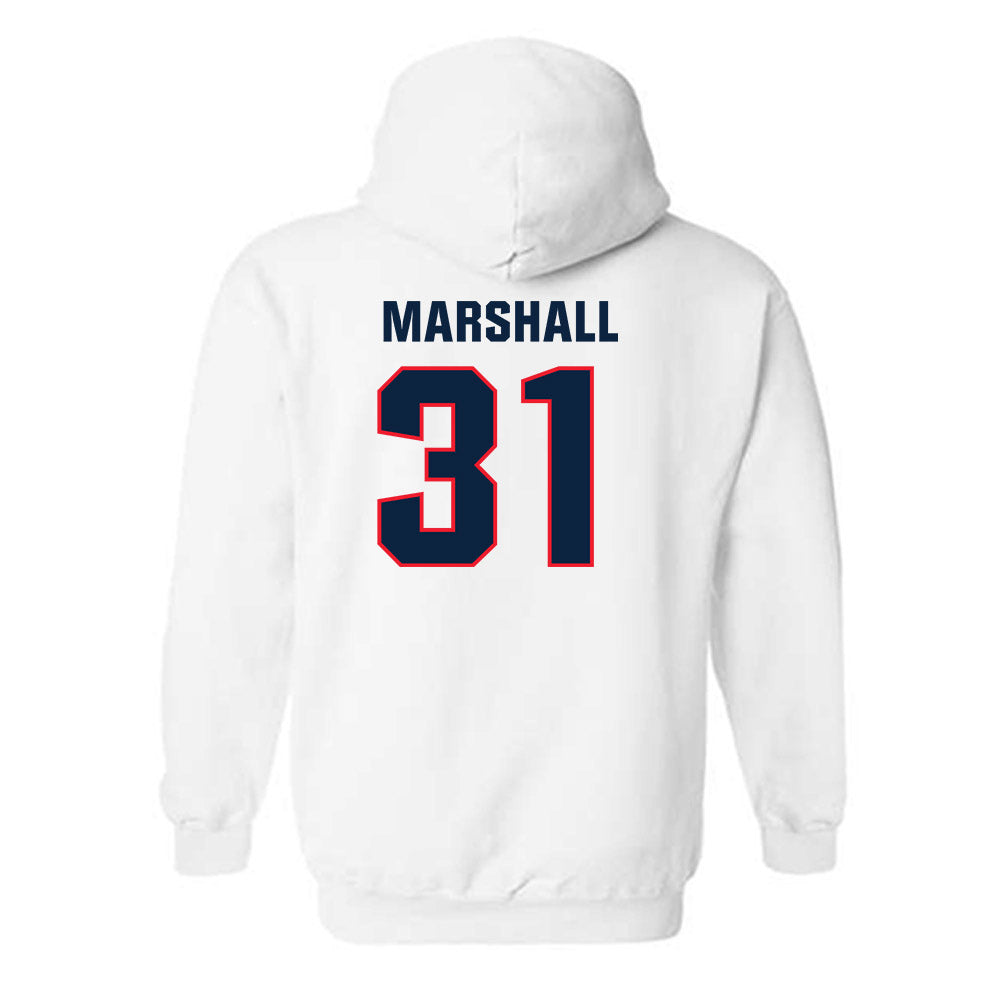 UConn - NCAA Baseball : Jackson Marshall - Classic Shersey Hooded Sweatshirt-1
