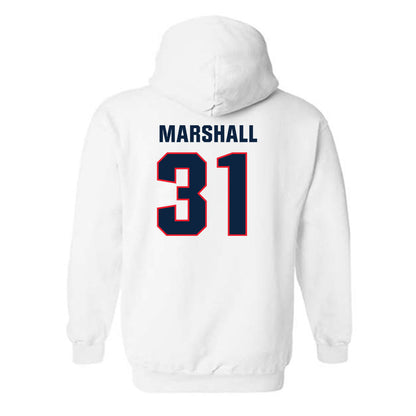 UConn - NCAA Baseball : Jackson Marshall - Classic Shersey Hooded Sweatshirt-1
