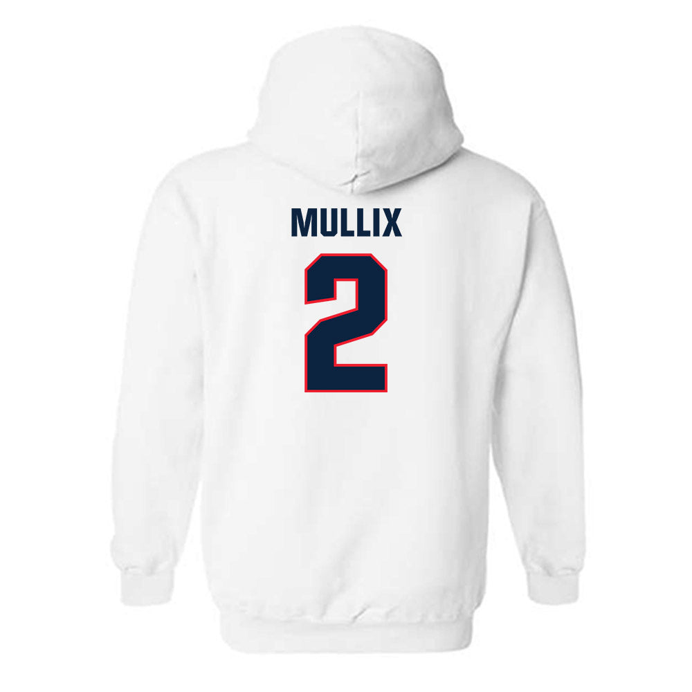 UConn - NCAA Football : Tahjae Mullix - Classic Shersey Hooded Sweatshirt-1