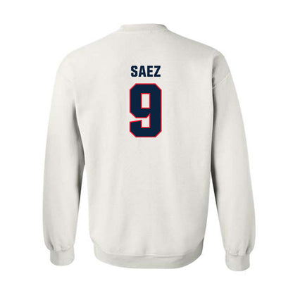 UConn - NCAA Football : Zakaih Saez - Classic Shersey Crewneck Sweatshirt-1