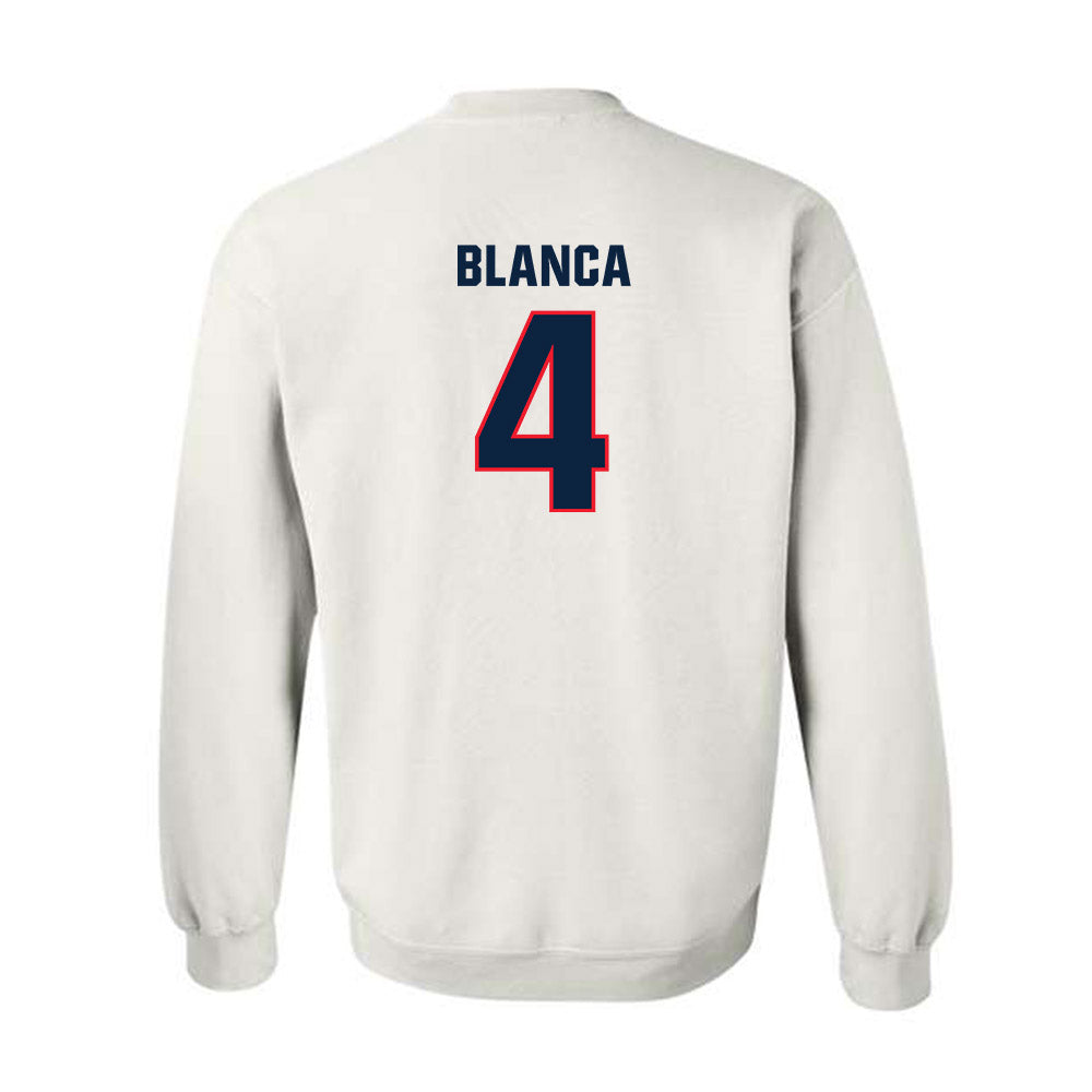 UConn - NCAA Women's Basketball : Quinonez Blanca - Classic Shersey Crewneck Sweatshirt-1