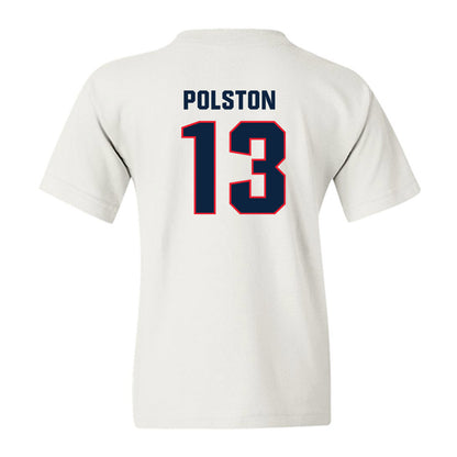 UConn - NCAA Football : Bo Polston - Classic Shersey Youth T-Shirt-1