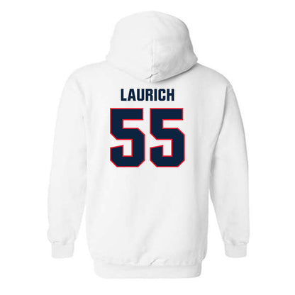 UConn - NCAA Football : Andrew Laurich - Classic Shersey Hooded Sweatshirt-1