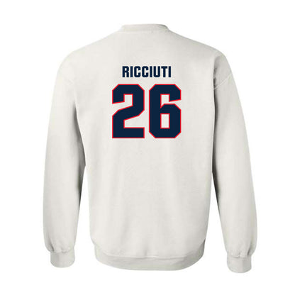 UConn - NCAA Women's Ice Hockey : Leila Ricciuti - Classic Shersey Crewneck Sweatshirt-1