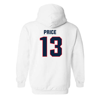 UConn - NCAA Football : Jayden Price - Classic Shersey Hooded Sweatshirt-1