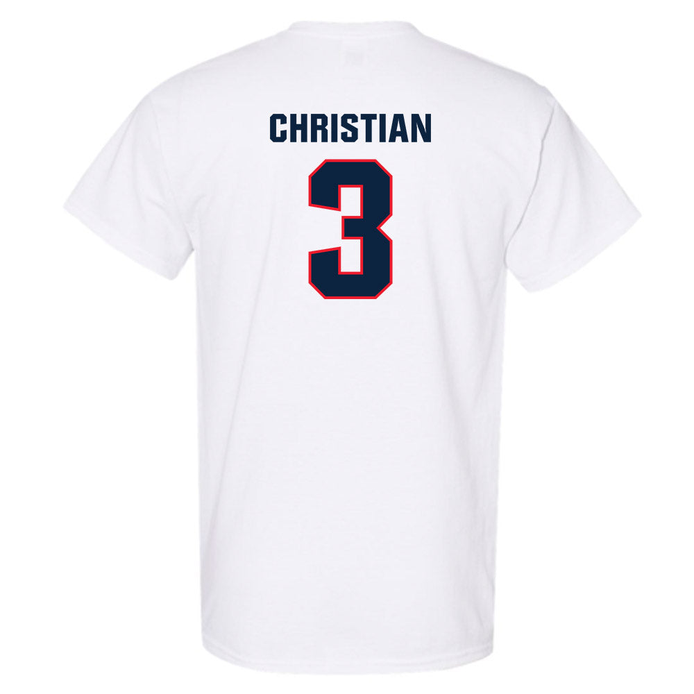 UConn - NCAA Football : Kenji Christian - Classic Shersey T-Shirt-1