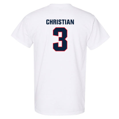 UConn - NCAA Football : Kenji Christian - Classic Shersey T-Shirt-1