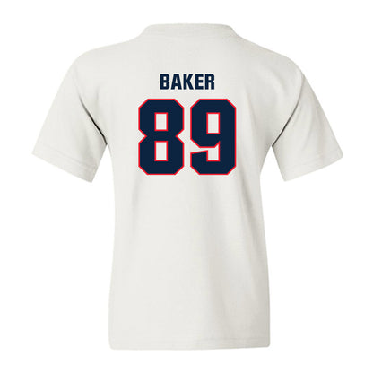 UConn - NCAA Football : Mike Baker - Classic Shersey Youth T-Shirt-1
