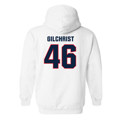 UConn - NCAA Baseball : Rob Gilchrist - Classic Shersey Hooded Sweatshirt-1