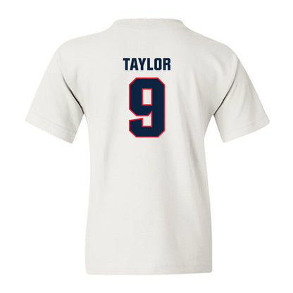 UConn - NCAA Baseball : Chase Taylor - Classic Shersey Youth T-Shirt-1