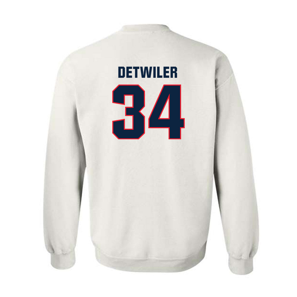 UConn - NCAA Baseball : Bryce Detwiler - Classic Shersey Crewneck Sweatshirt-1