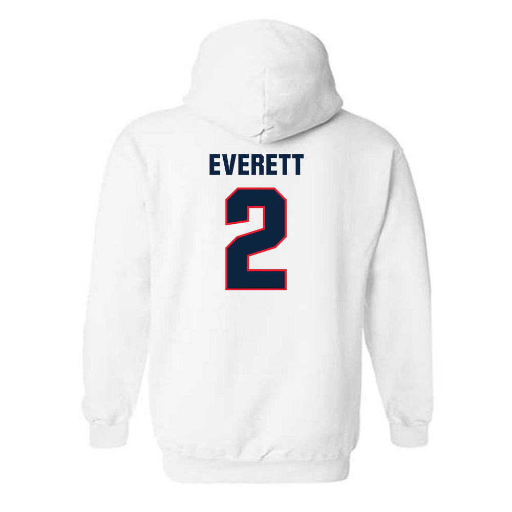 UConn - NCAA Women's Field Hockey : Maya Everett - Classic Shersey Hooded Sweatshirt-1