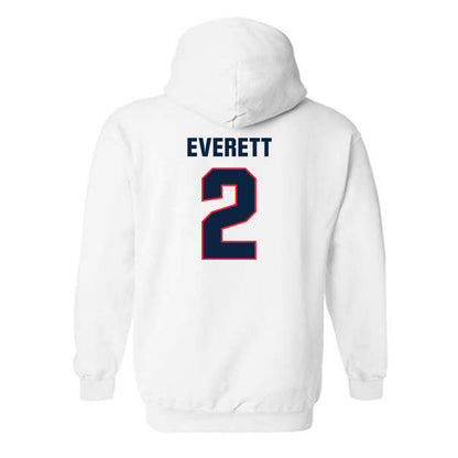 UConn - NCAA Women's Field Hockey : Maya Everett - Classic Shersey Hooded Sweatshirt-1