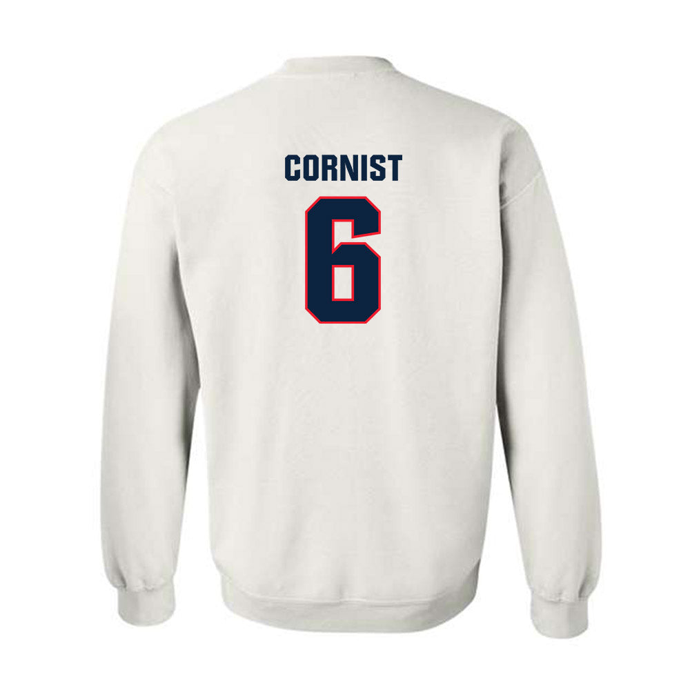 UConn - NCAA Football : Trey Cornist - Classic Shersey Crewneck Sweatshirt-1
