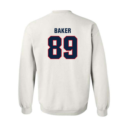 UConn - NCAA Football : Mike Baker - Classic Shersey Crewneck Sweatshirt-1