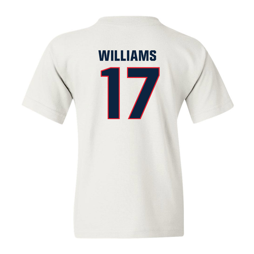 UConn - NCAA Football : Teddy Williams - Classic Shersey Youth T-Shirt