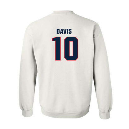UConn - NCAA Football : Jayden Davis - Classic Shersey Crewneck Sweatshirt-1