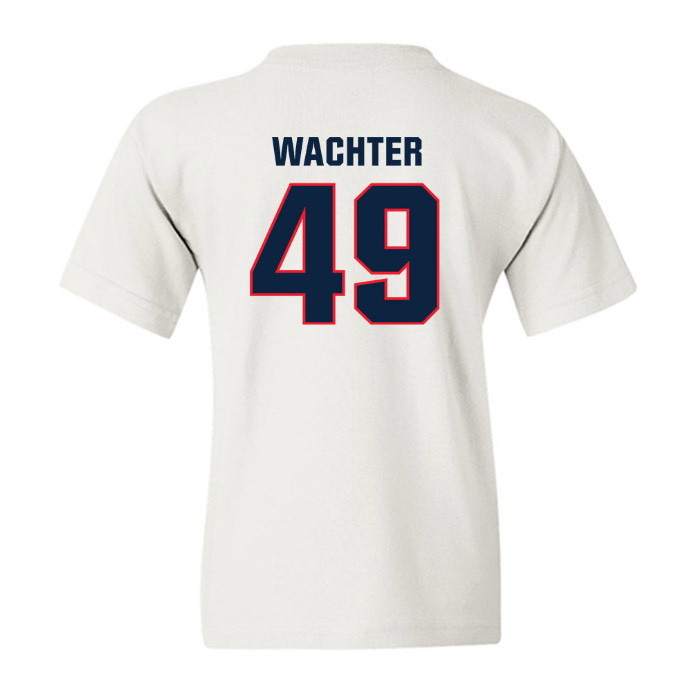 UConn - NCAA Baseball : Nater Wachter - Classic Shersey Youth T-Shirt-1