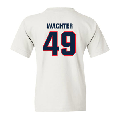UConn - NCAA Baseball : Nater Wachter - Classic Shersey Youth T-Shirt-1