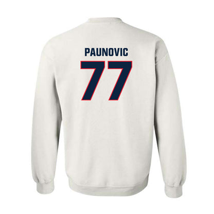 UConn - NCAA Men's Basketball : Uros Paunovic - Classic Shersey Crewneck Sweatshirt-1