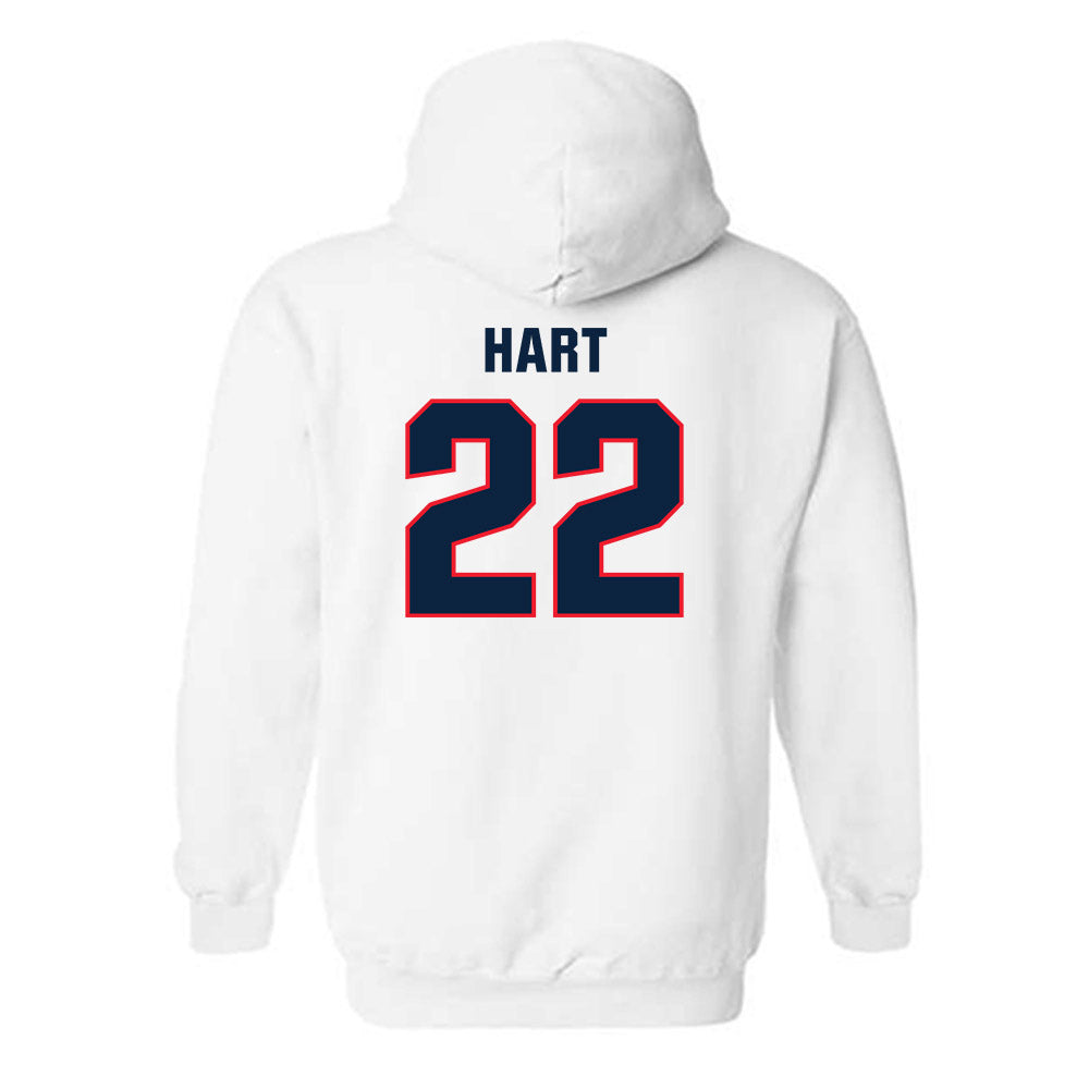 UConn - NCAA Football : Jaden Hart - Classic Shersey Hooded Sweatshirt-1