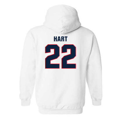 UConn - NCAA Football : Jaden Hart - Classic Shersey Hooded Sweatshirt-1