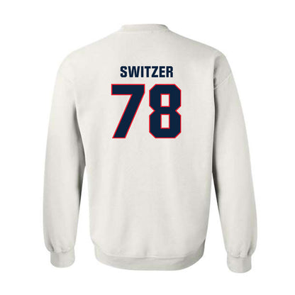 UConn - NCAA Football : Isiah Switzer - Classic Shersey Crewneck Sweatshirt-1