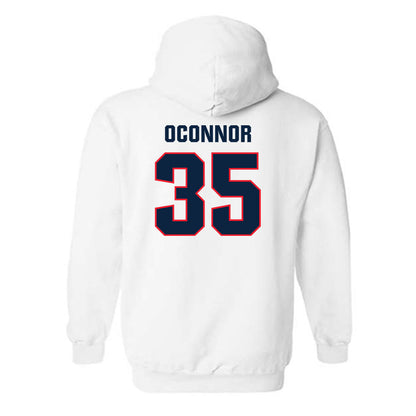 UConn - Women's Basketball Legends : Jean OConnor - Classic Shersey Hooded Sweatshirt-1
