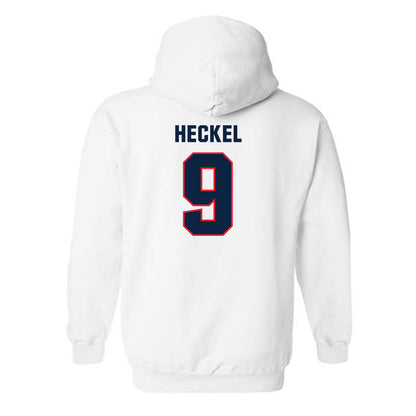 UConn - NCAA Women's Basketball : Kayleigh Heckel - Classic Shersey Hooded Sweatshirt-1