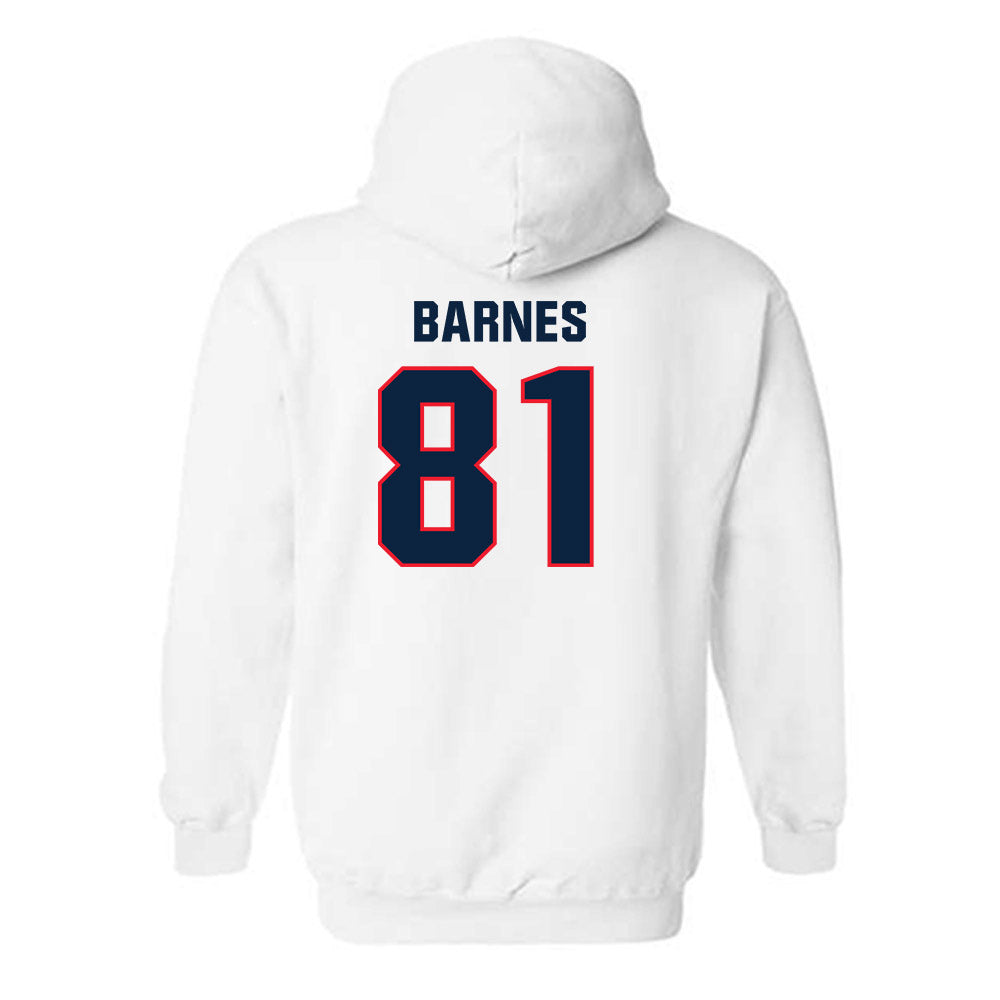 UConn - NCAA Football : Logan Barnes - Classic Shersey Hooded Sweatshirt-1