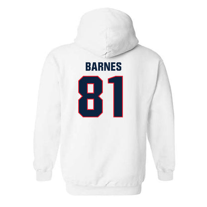 UConn - NCAA Football : Logan Barnes - Classic Shersey Hooded Sweatshirt-1