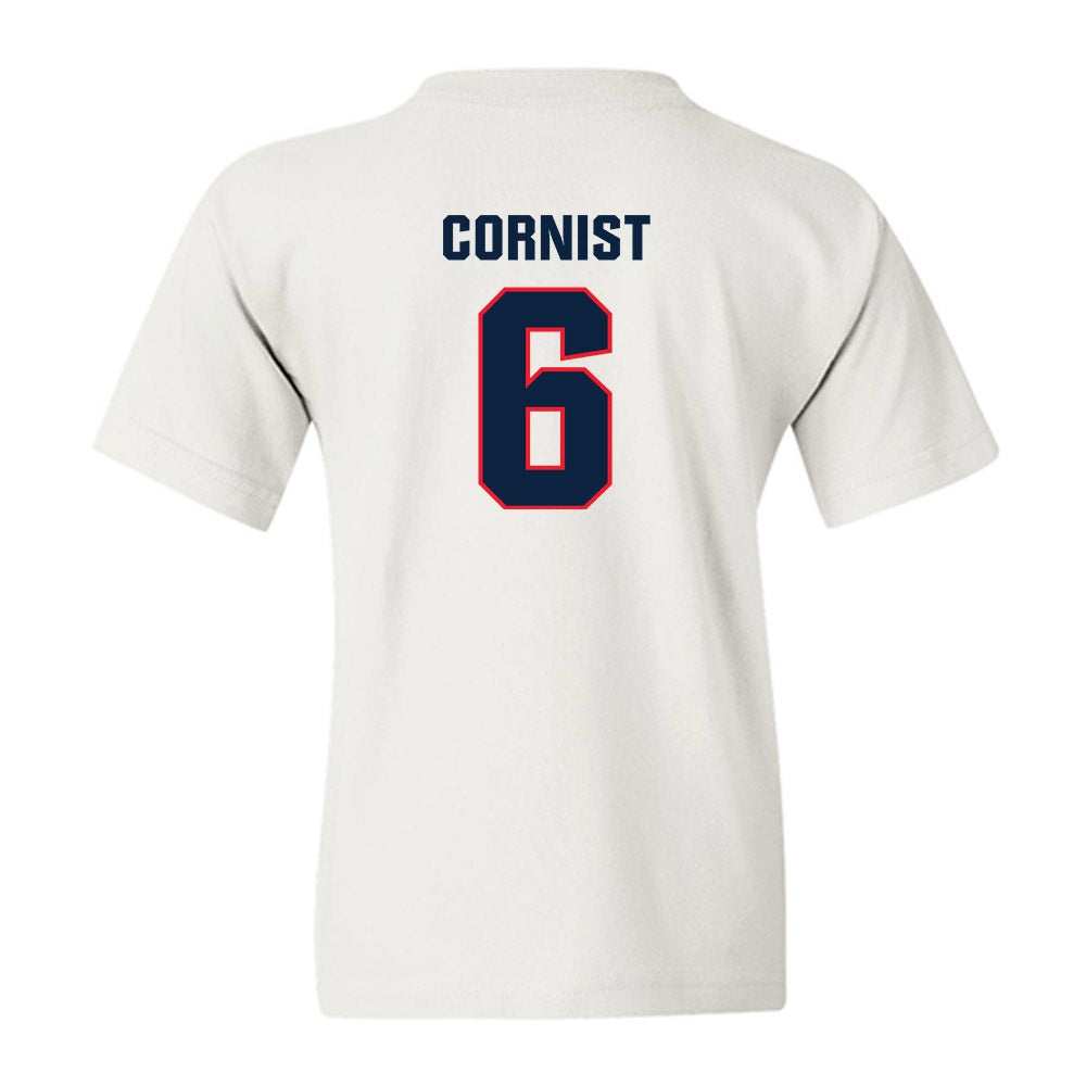 UConn - NCAA Football : Trey Cornist - Classic Shersey Youth T-Shirt-1