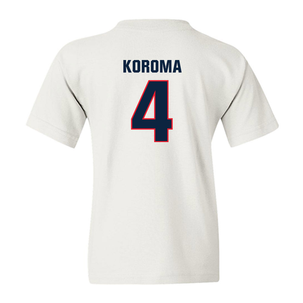 UConn - NCAA Men's Basketball : Dwayne Koroma - Classic Shersey Youth T-Shirt-1